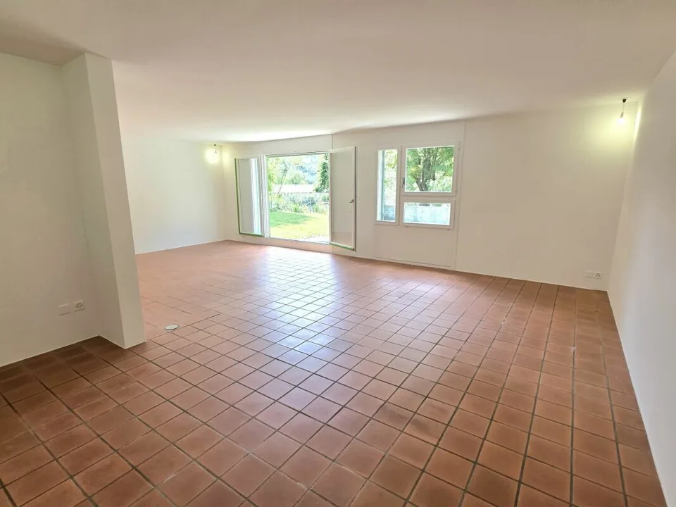 Living like in a single-family house - with 150 m² garden
