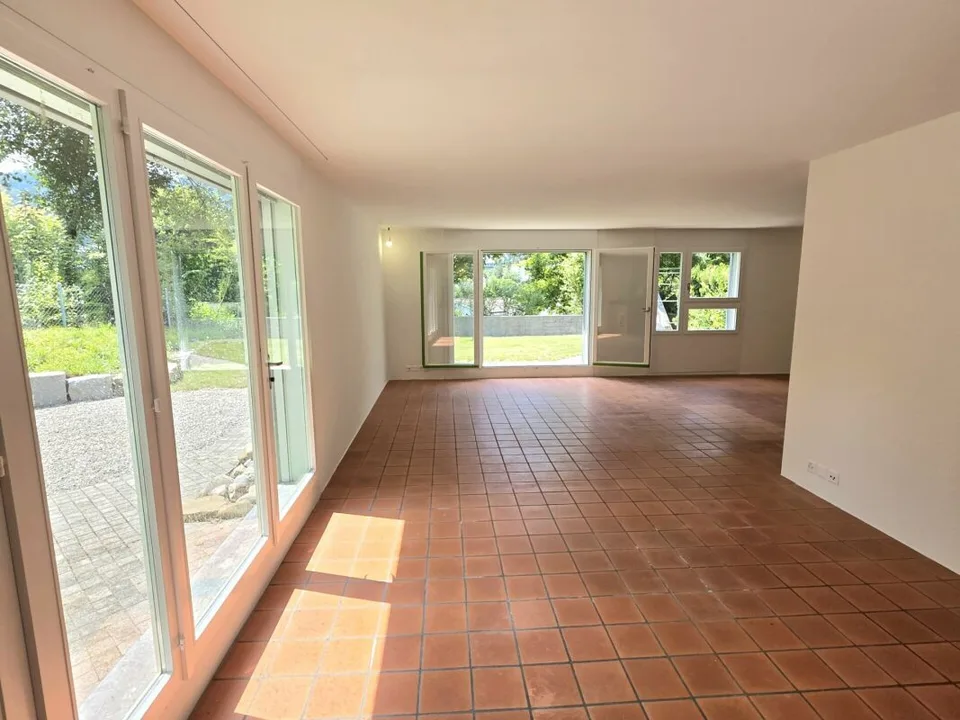 Living like in a single-family house - with 150 m² garden