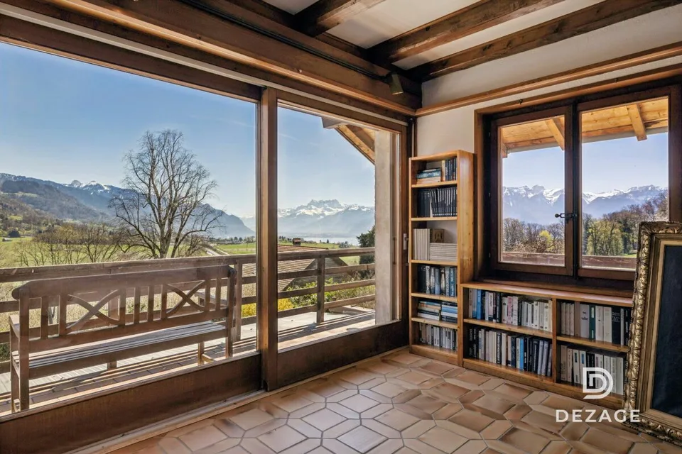Familienvilla in weniger als 10 Minuten vom Zentrum von Vevey: Ruhig, Natur und Panoramablick