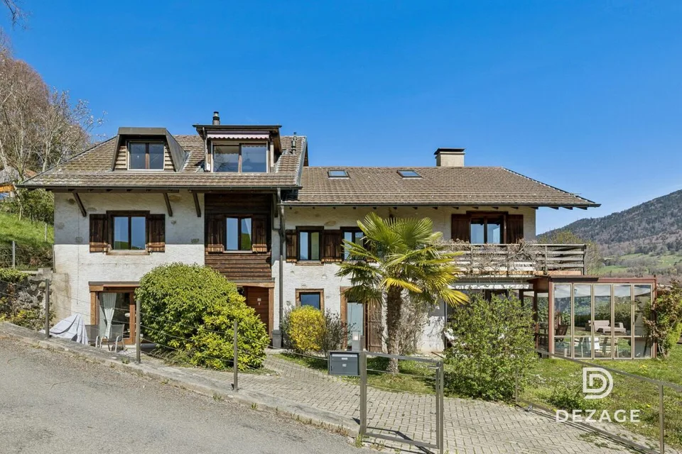 Familienvilla in weniger als 10 Minuten vom Zentrum von Vevey: Ruhig, Natur und Panoramablick
