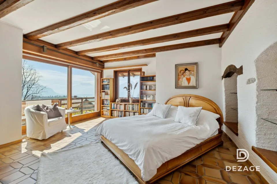 Maison familiale à moins de 10 minutes du centre de Vevey : Calme, nature et vue panoramique