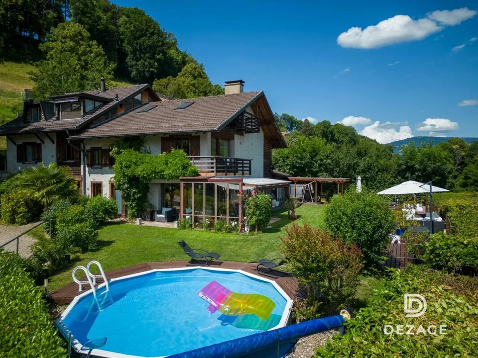 Familienvilla in weniger als 10 Minuten vom Zentrum von Vevey: Ruhig, Natur und Panoramablick
