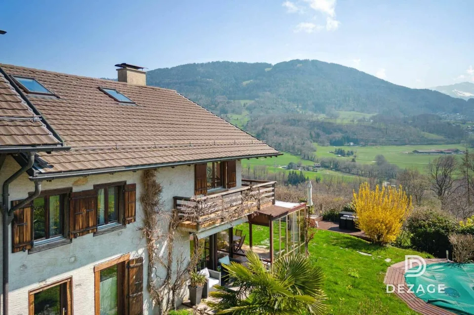 Familienvilla in weniger als 10 Minuten vom Zentrum von Vevey: Ruhig, Natur und Panoramablick
