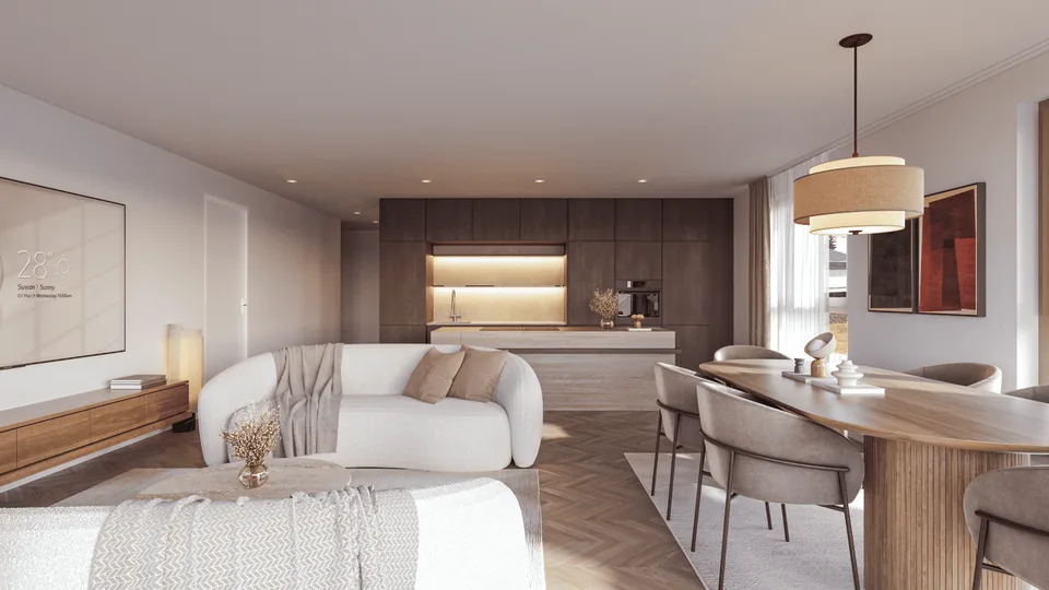 Ampio appartamento giardino 4,5 locali – vita moderna vicino al Lago di Costanza