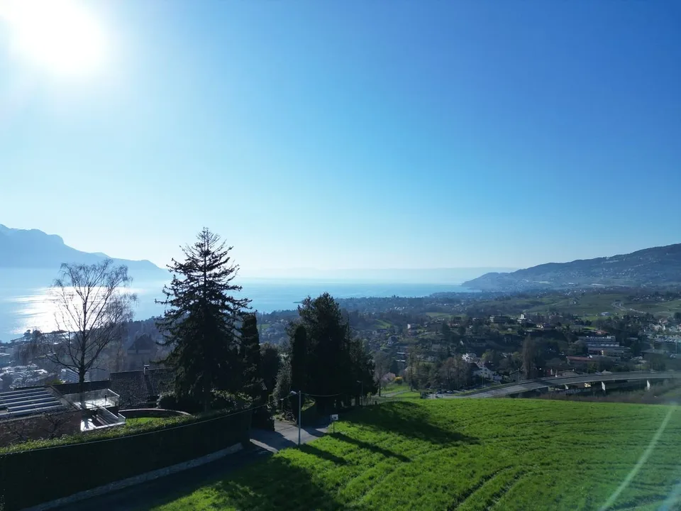 ARCHITECT-DESIGNED VILLA COMPOSED OF 3 APARTMENTS WITH A SWIMMING POOL AND A VERY BEAUTIFUL VIEW OF THE LAKE