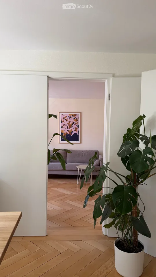 Befristete und möblierte 3.5-Zimmer-Wohnung in Wikpingen, nahe Limmat