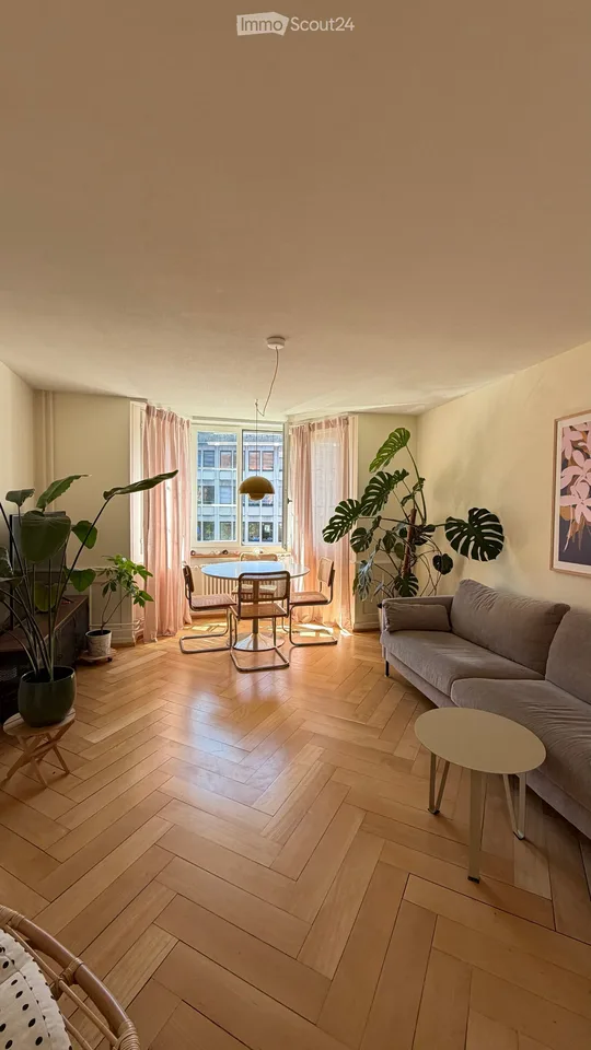 Befristete und möblierte 3.5-Zimmer-Wohnung in Wikpingen, nahe Limmat
