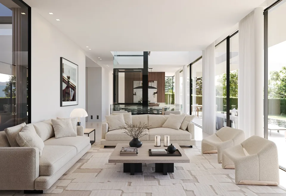 Villas Panorama | Cologny: 2 individuelle Villen der Extraklasse mit Blick auf den See