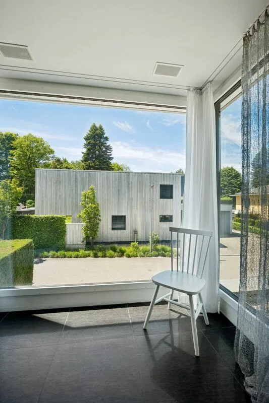 Architettura moderna con alto standard di costruzione