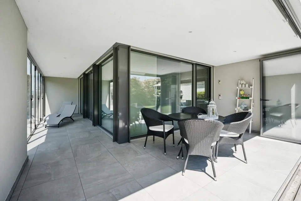 Architettura moderna con alto standard di costruzione