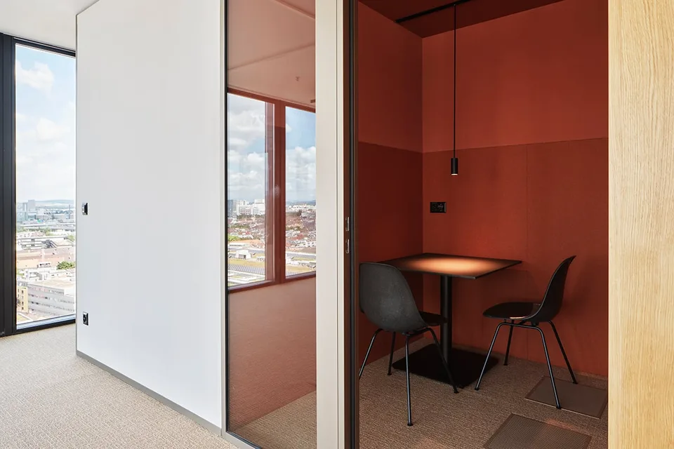 Messeturm Basel - Premium Full Fit-out on the 29th Floor