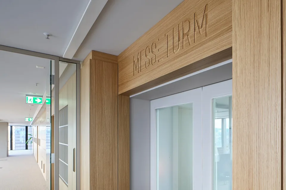Messeturm Basel - Premium Full Fit-out on the 29th Floor