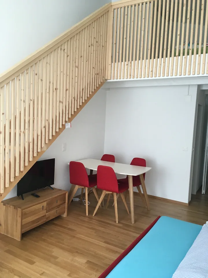 Möblierte 1.5-Zimmer-Maisonettewohnung