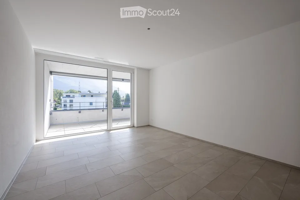 Modern 2.5-room apartment with loggia in Trübbach