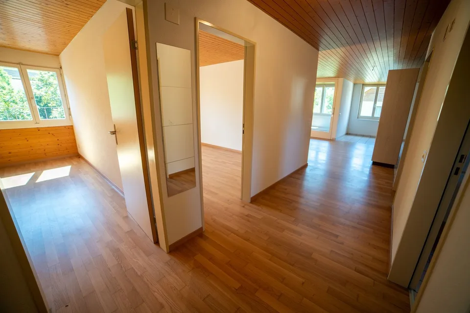Helle 3.5-Zimmerwohnung im Grünen in Thalheim