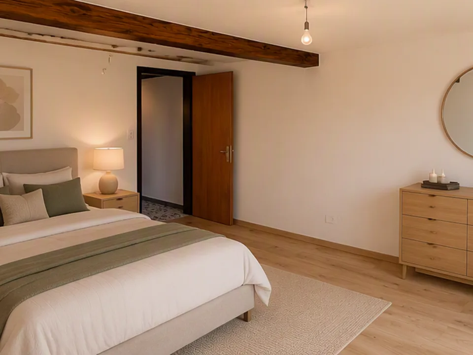 Cozy 3-room apartment in a rural setting