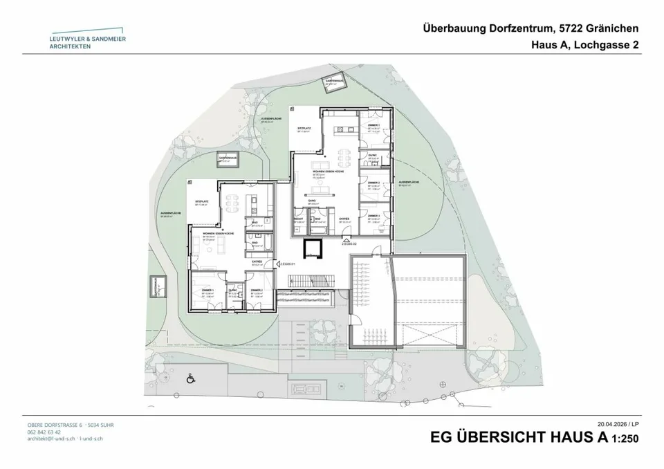 In the heart of Gränichen 3.5 room new apartments