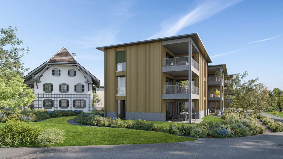 Im Herzen von Gränichen 4.5 Zimmer Neubau-Wohnungen