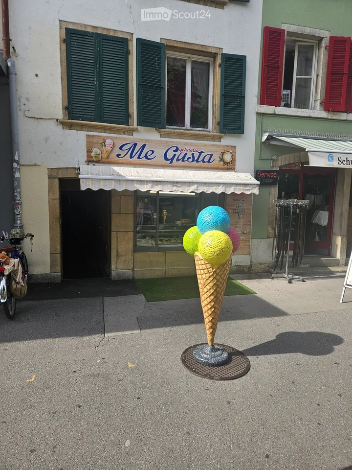 Zu vermieten berühmter Take-Away in der Marktgasse in der Bieler Innenstadt