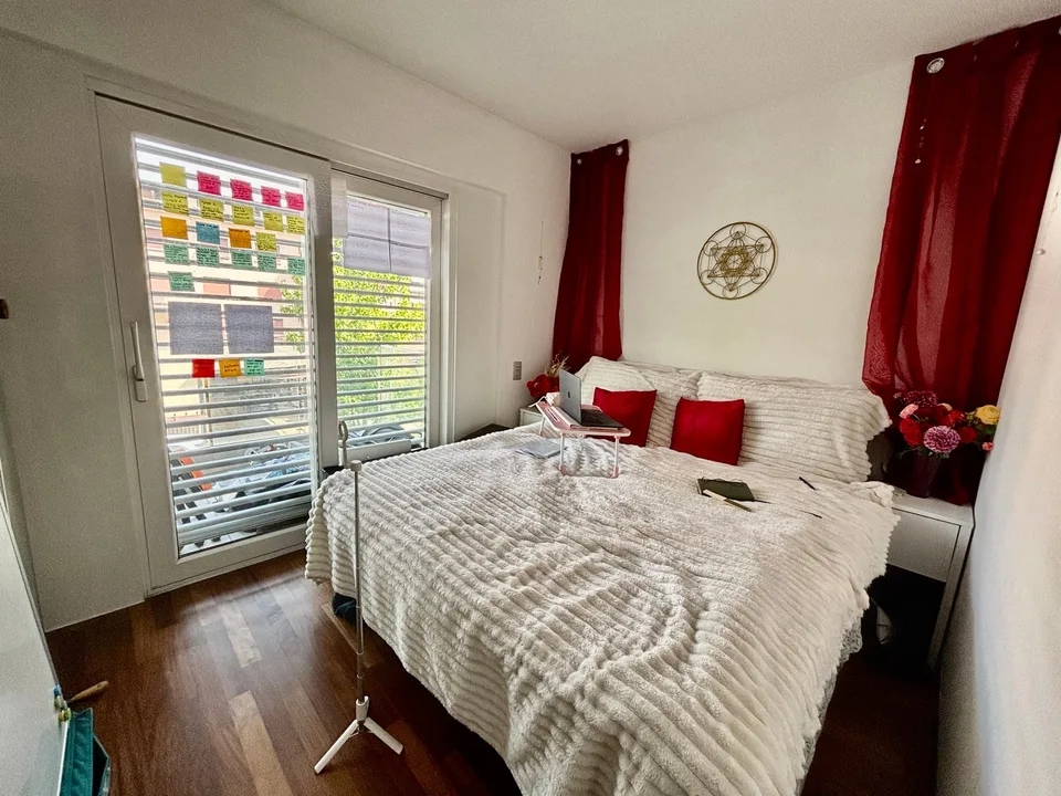 Cozy 3-room apartment with balcony and panoramic view in Lugano
