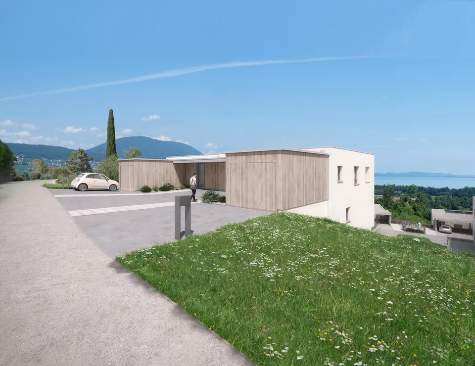 Contemporary semi-detached villa with 6.5 rooms