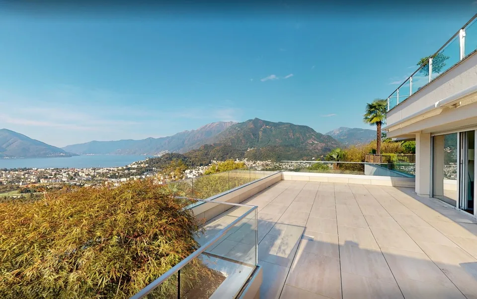 Luxuriöses Wohnen mit gigantischem Lago-Maggiore-Blick