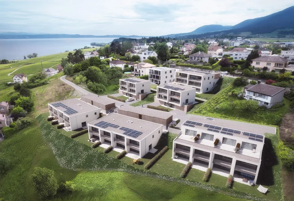 Villa mitoyenne de 5,5 pièces vue lac!