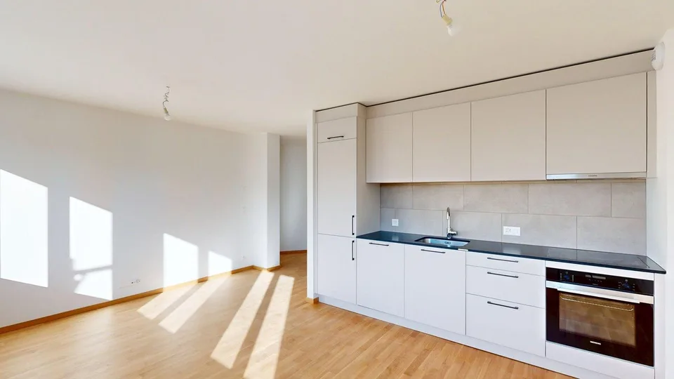 Living in a new apartment with a garden in the heart of Charmilles