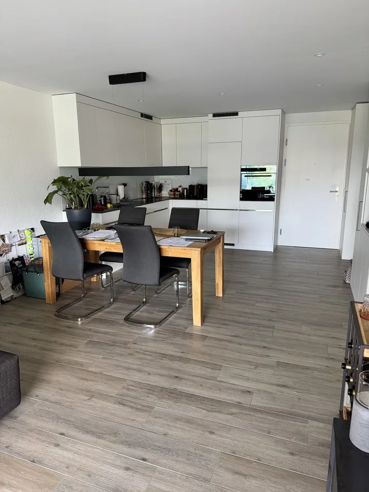 Appartement moderne 2.5 pièces avec grand espace de séjour couvert à Wangen SZ