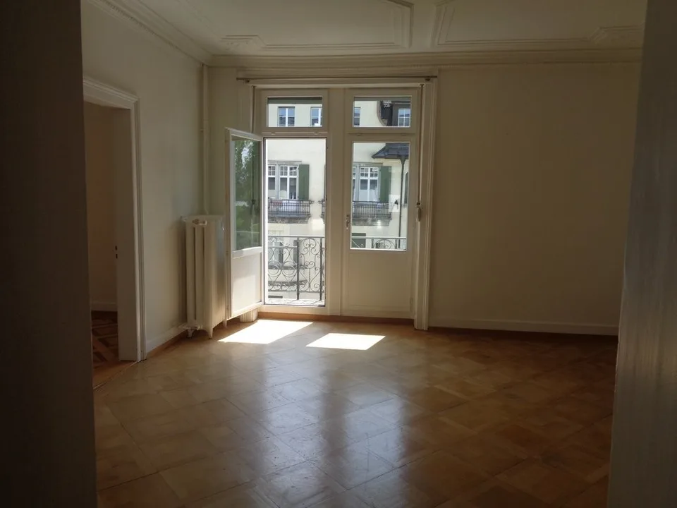 Location temporaire d'un appartement Art Nouveau à Seefeld jusqu'au 15.8.2027