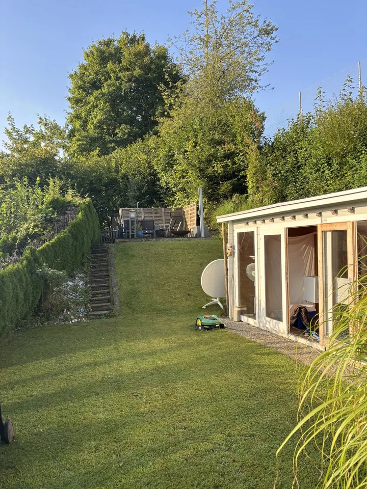 Grosszügige Garten-Wohnung an sonniger und ruhiger Lage in Willisau mit wunderschöner Aussicht