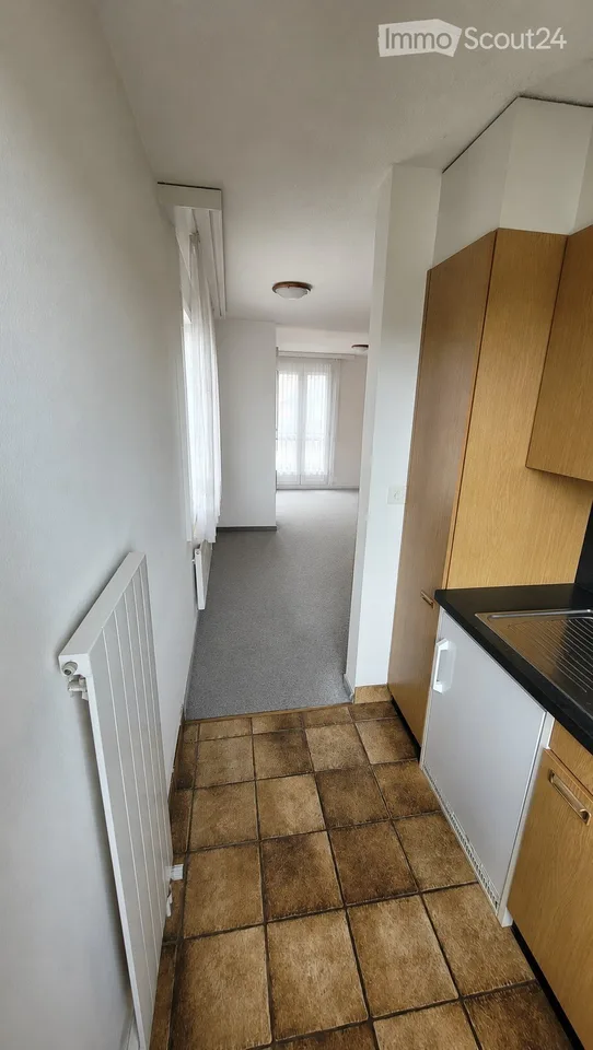 Central 1.5-room apartment with balcony
