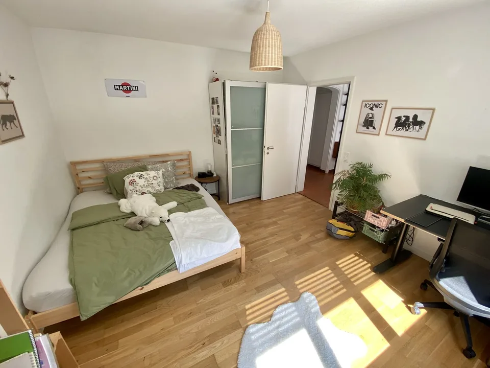 Chambre dans un appartement partagé près de Rosengarten