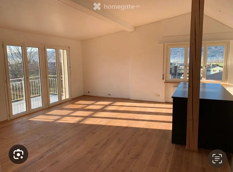 Charmante 3.5-Zimmer-Dachwohnung in Hitzkirch