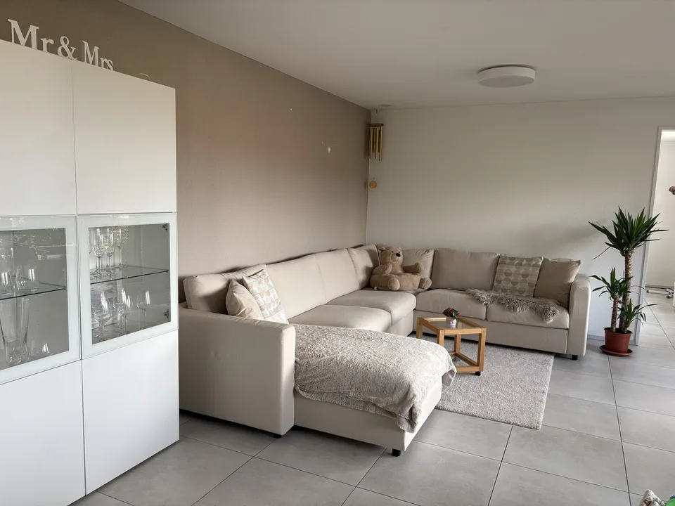 Wunderschöne möblierte 3.5 Zimmer Neubauwohnung mit Seesicht in Thalwil zur Zwischenmiete