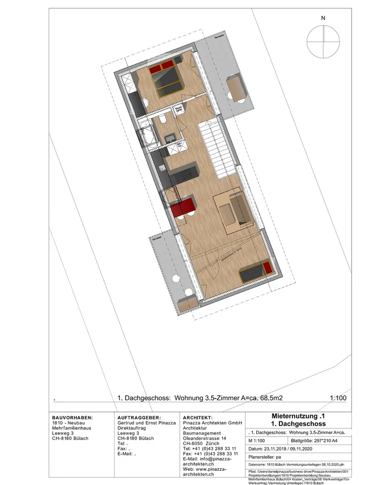Helle, moderne 2.5-Zimmerwohnung in Bülach