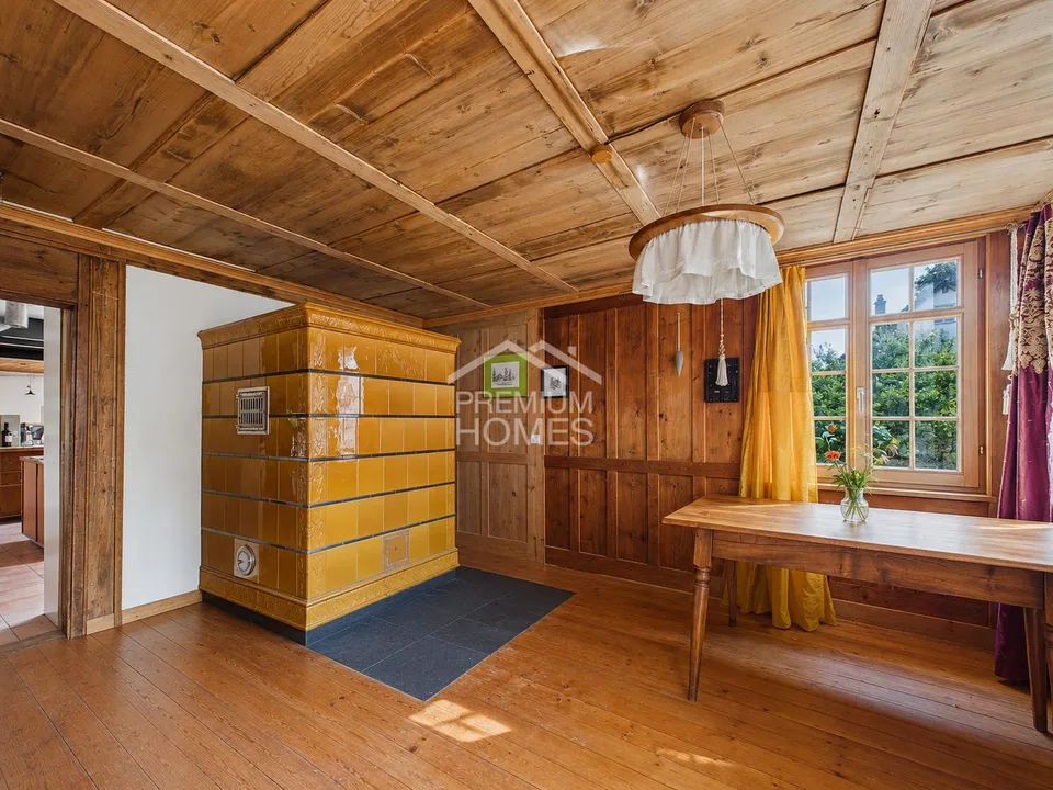 Historic half-timbered house with large plot