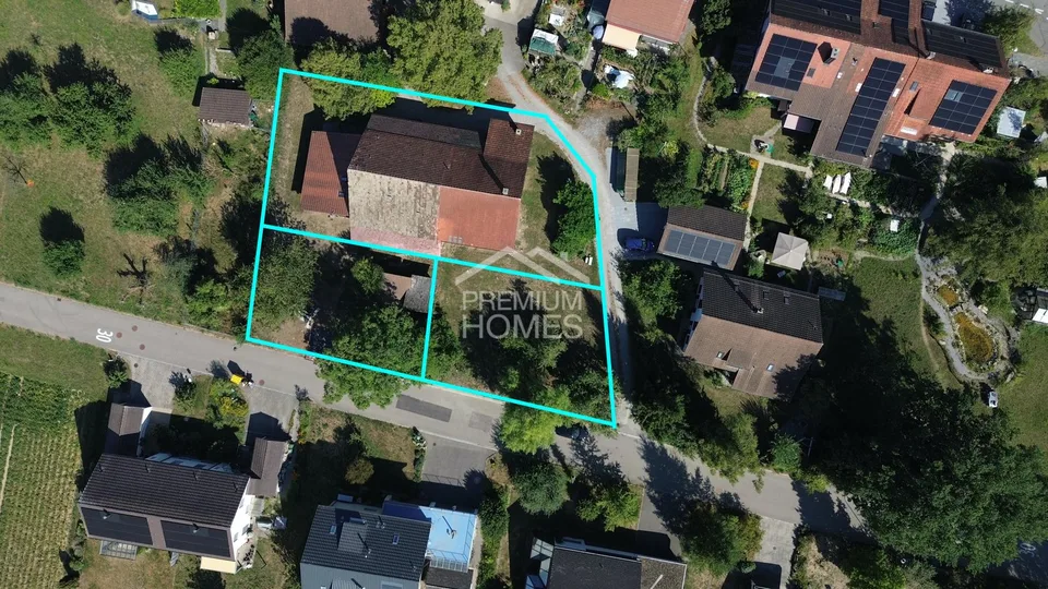 Historic half-timbered house with large plot