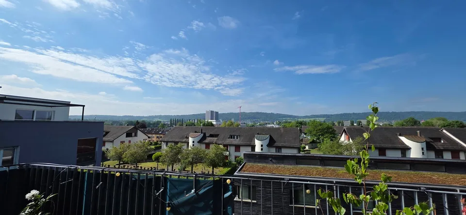 Modern 4.5-room attic maisonette in ecological flagship settlement with large terrace