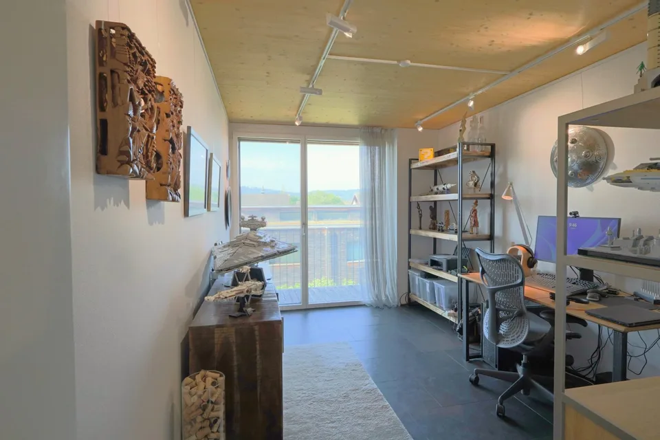 Modern 4.5-room attic maisonette in ecological flagship settlement with large terrace