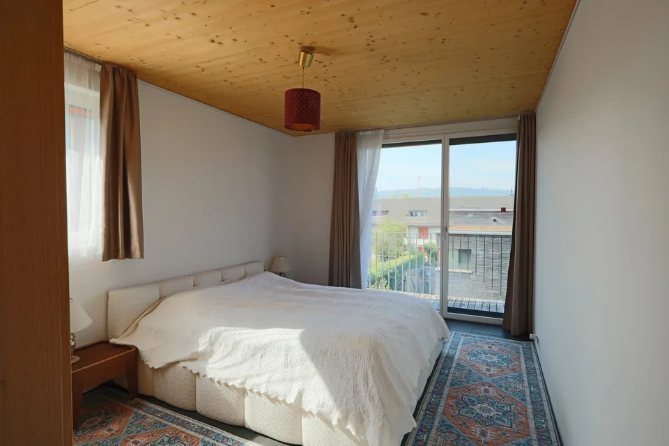 Modern 4.5-room attic maisonette in ecological flagship settlement with large terrace