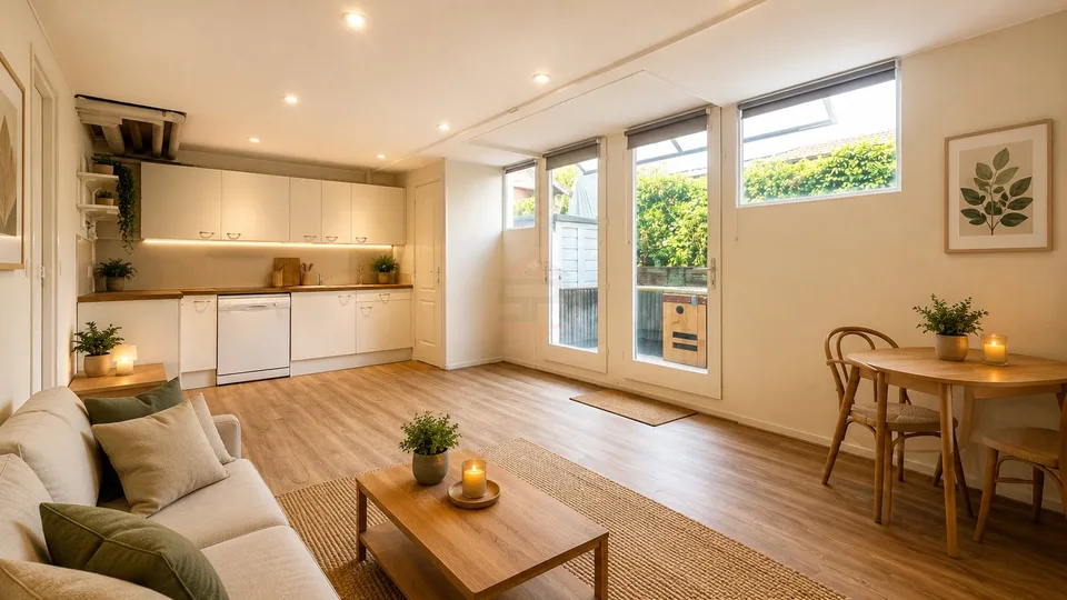 Raro a Plan-les-Ouates? Duplex di 6 locali di 133m² con giardino privato