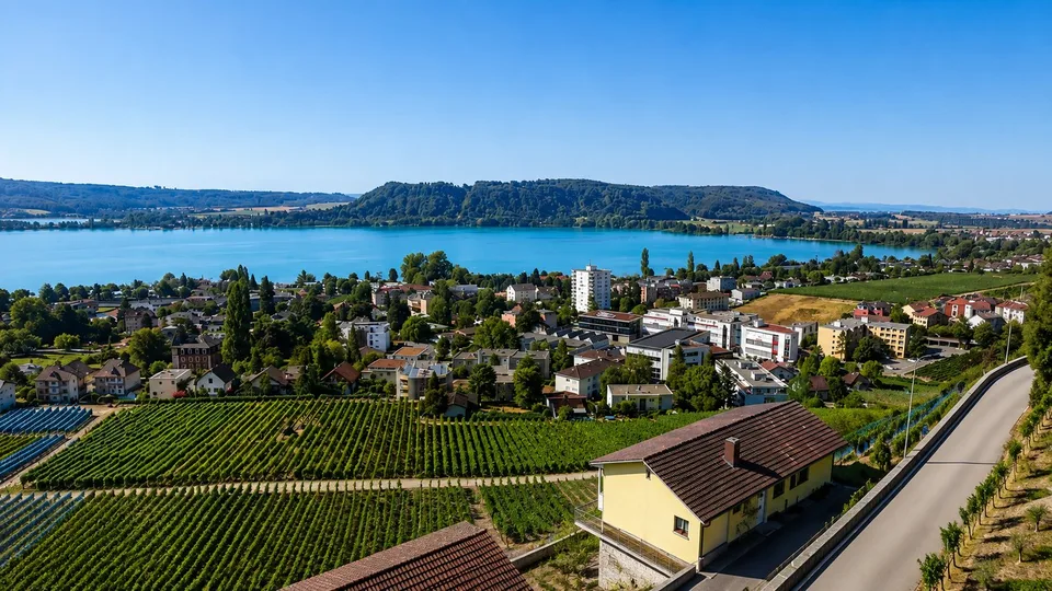 Villa d'exception avec vue panoramique sur le lac