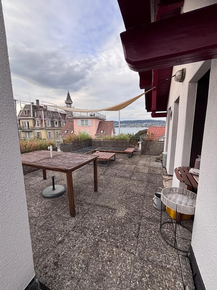 Beautiful & Top Located Attic Apartment in Wädenswil