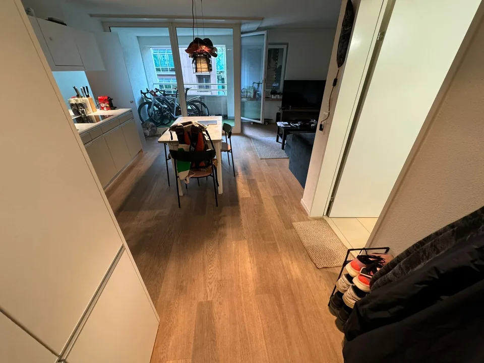 Möblierte 2-Zimmer-Wohnung mit Balkon & Terrasse  Enge, 5 Min. zum Paradeplatz (Befristet)