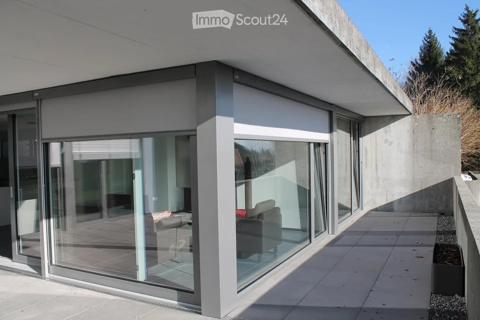 Appartement terrasse spacieux de 6,5 pièces avec vue panoramique à Lommiswil
