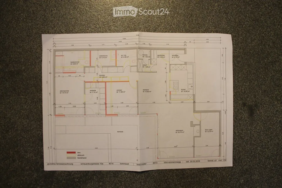 Appartement terrasse spacieux de 6,5 pièces avec vue panoramique à Lommiswil