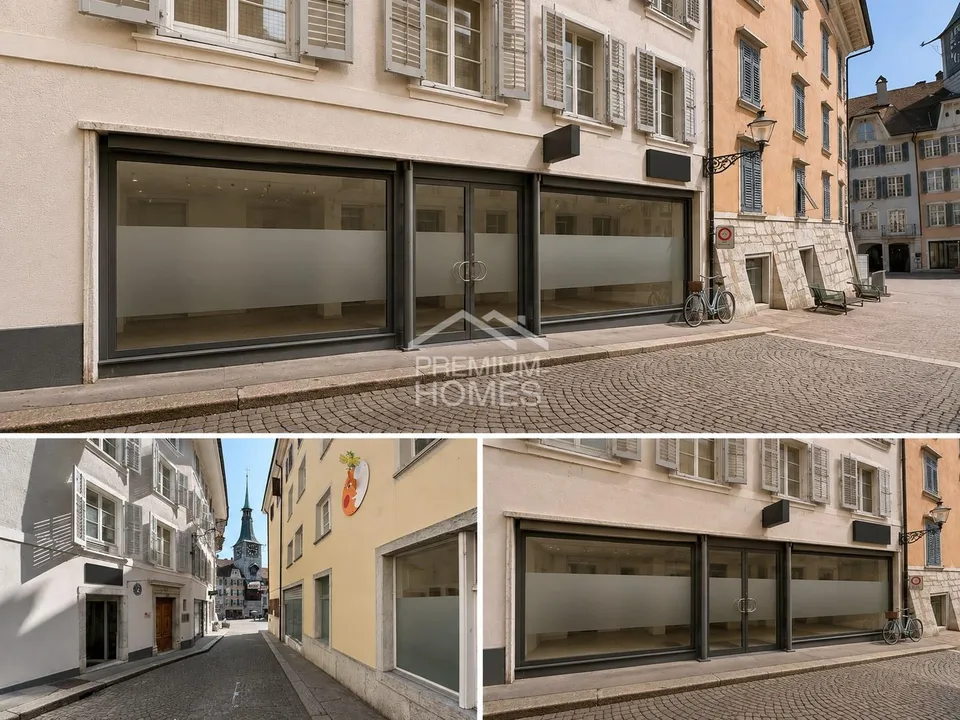 Shop in the most central location in the heart of Solothurn!