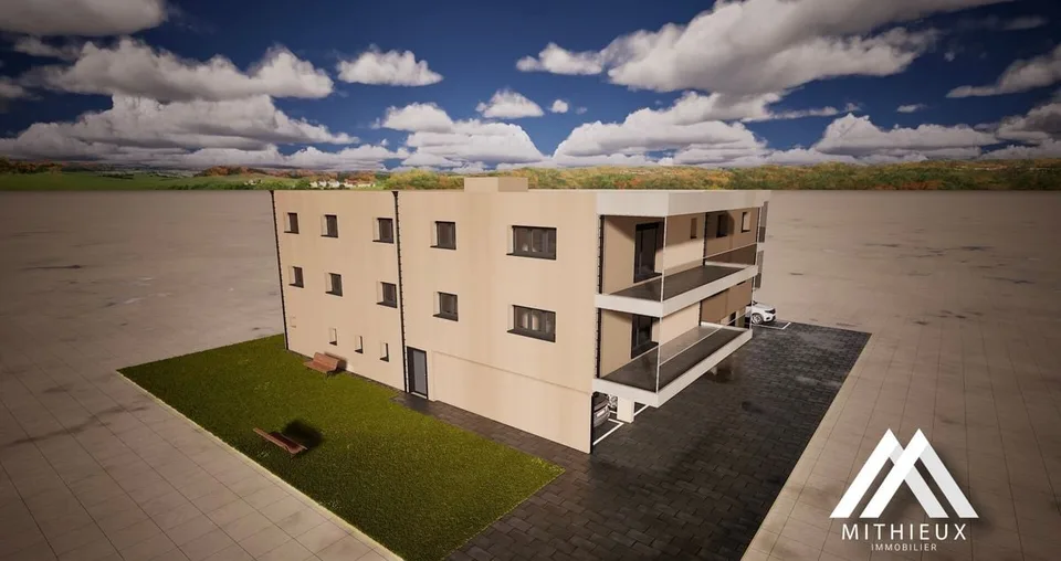 3.5 rooms of high standard to finish according to your tastes + 2 parking spaces!
