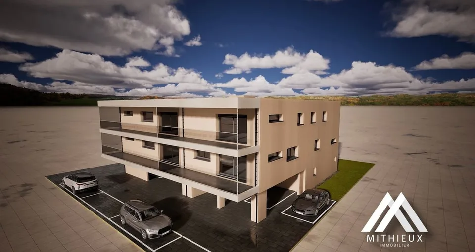 3.5 rooms of high standard to finish according to your tastes + 2 parking spaces!